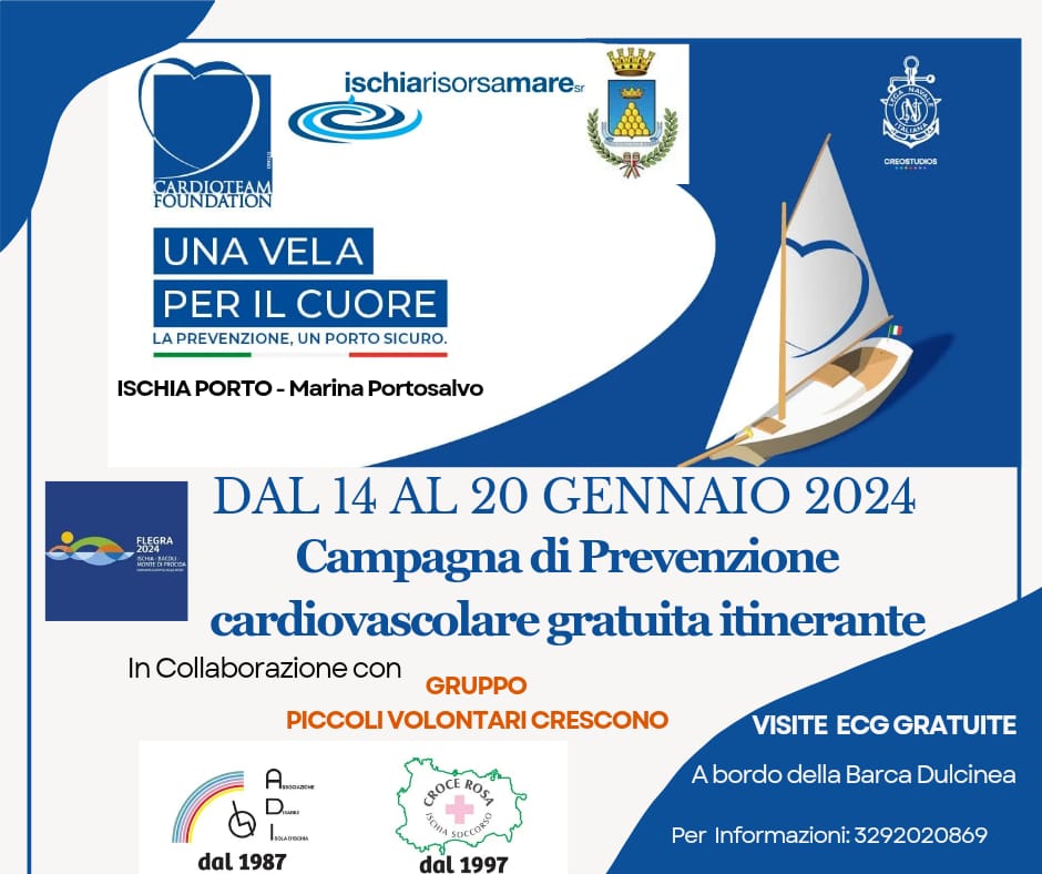 Una vela per il cuore: campagna di prevenzione gratuita cardiovascolare